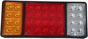 Universal Led Tail Lights for Boat Truck Trailer Snowmobile Vehicle 24v Easy Installation Bright
