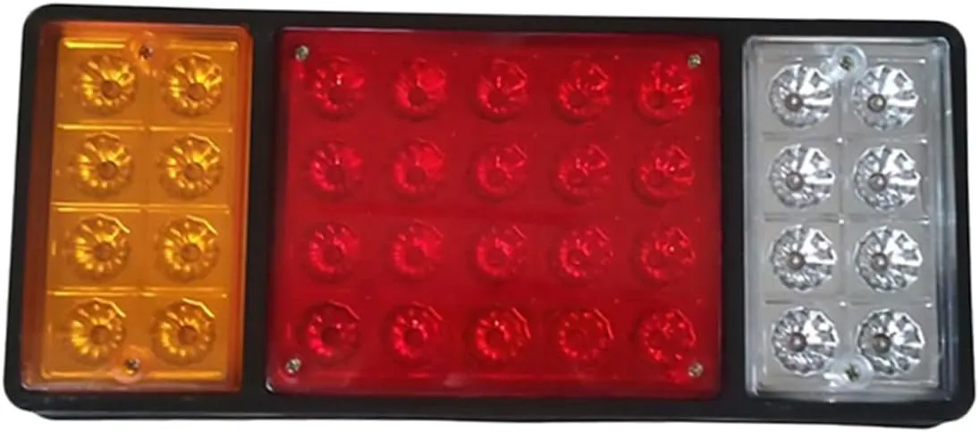 Universal Led Tail Lights for Boat Truck Trailer Snowmobile Vehicle 24v Easy Installation Bright