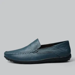 Valenti | Classic Leather Business Loafers - Loafer Shoes