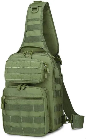 VIIDOO Tactical Molle Sling Bag for Men