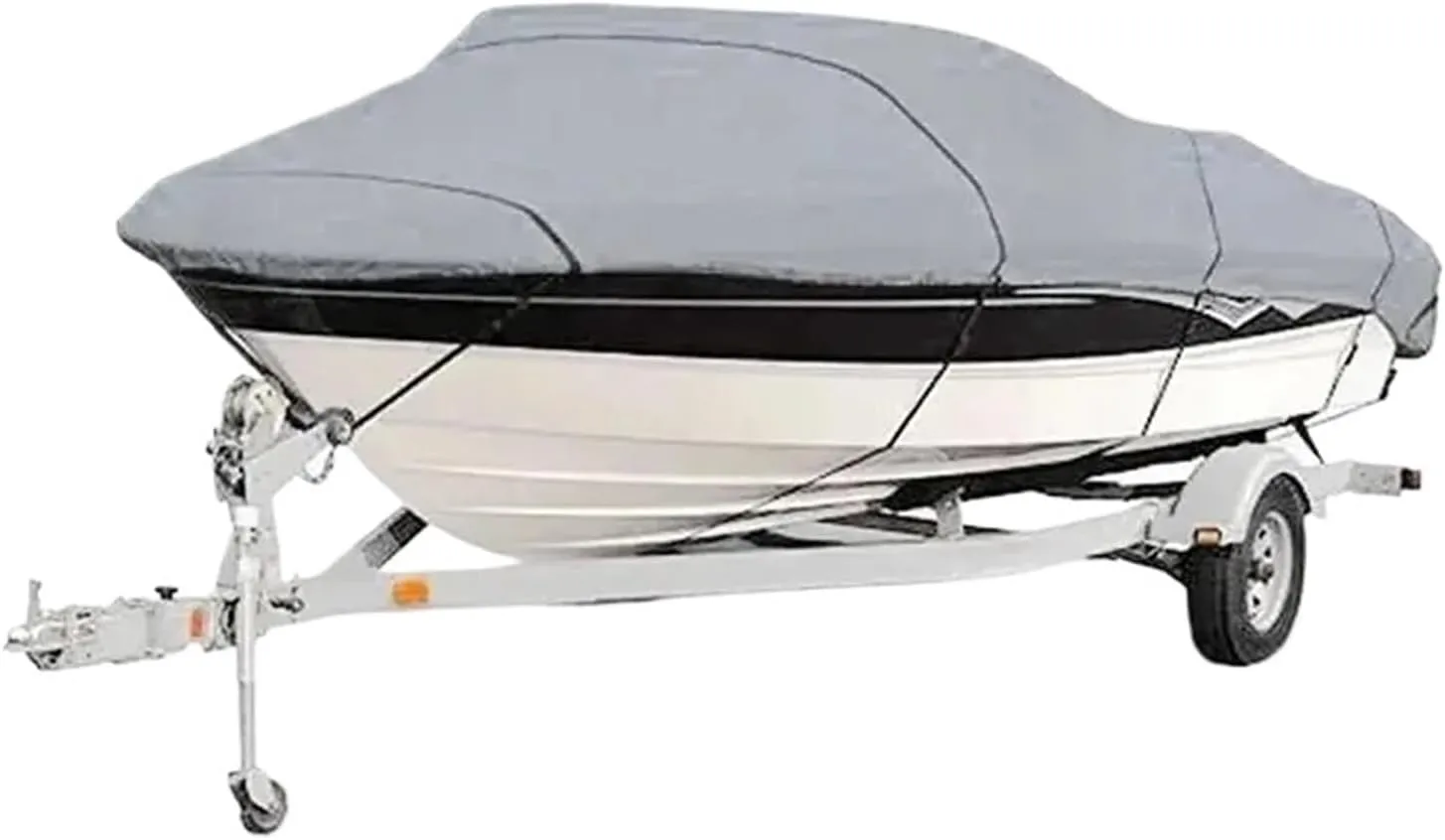 Waterproof Yacht Cover – Anti-Tear & Silver Reflective for Outdoor Use for Boats(17-19Ft (600x 300cm))