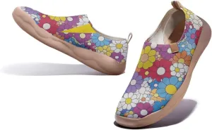 Women's Art Travel Shoes Slip-on Loafers Comfortable, Light and Fashionable Sneakers