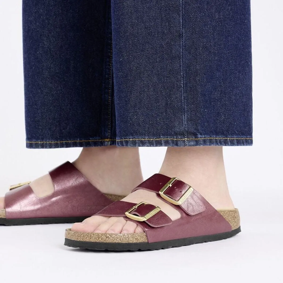 Women's Birkenstock, Arizona Birko-Flor Sandals - Narrow Fit