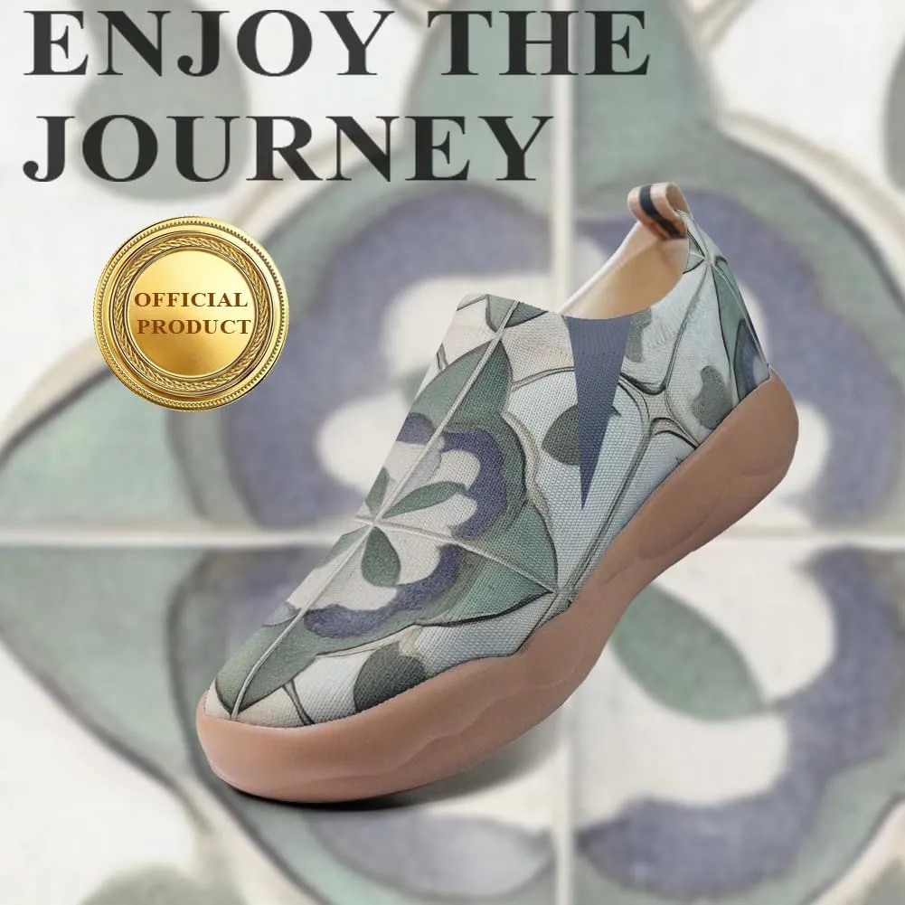 Women's Floral Slip-on Shoes Various Styles Comfortable Lightweight Art Travel Sneakers Casual Floral Fashion Loafers