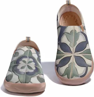 Women's Floral Slip-on Shoes Various Styles Comfortable Lightweight Art Travel Sneakers Casual Floral Fashion Loafers