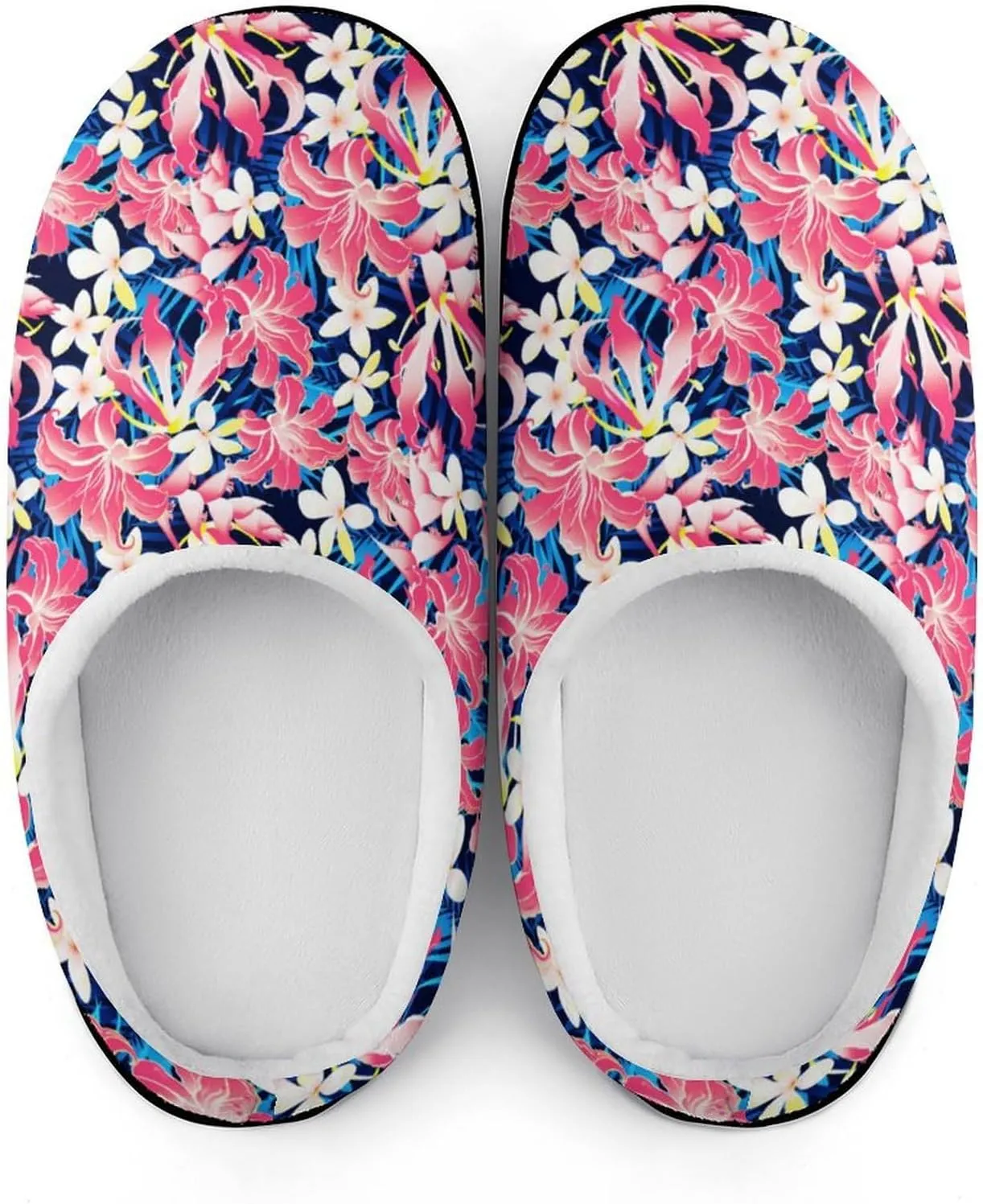 Womens Memory Foam Slippers Slip-On Shoes Mens Halloween Slippers Warm Cotton House Slippers Indoor Outdoor Slippers