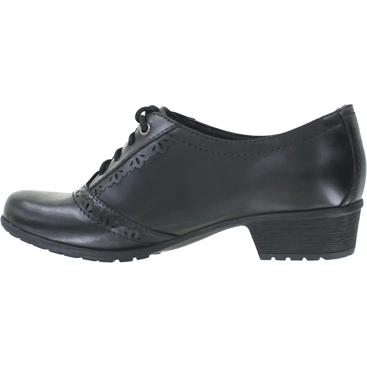 Women's Rockport Cobb Hill Gratasha Oxford Black Leather
