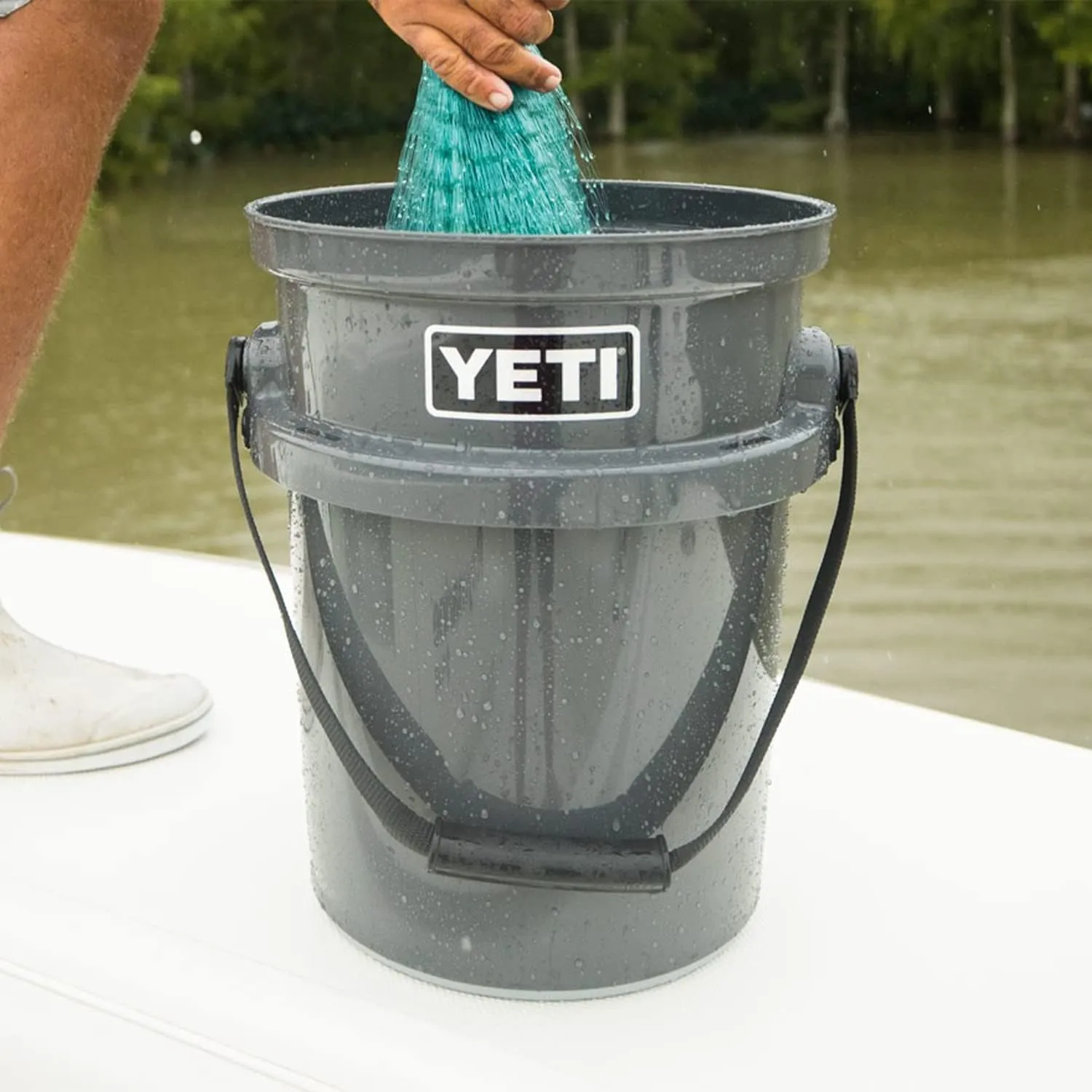 YETI Loadout 5-Gallon Bucket, Impact Resistant Fishing/Utility Bucket