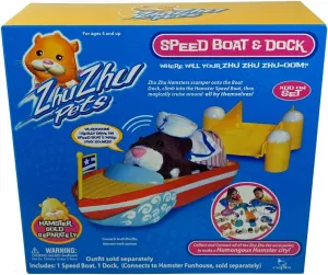 Zhu Zhu Pets Speed Boat & Dock by cepia